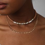 Sandy Beach Howlite Necklace