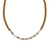 Sandy Beach Howlite Necklace
