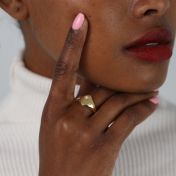 Shining Star Signet Ring