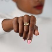 Shining Star Signet Ring