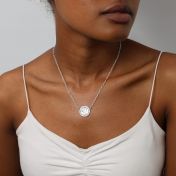 Hidden Treasure Coin Necklace [Sterling Silver]