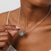 Hidden Treasure Coin Necklace [Sterling Silver]