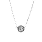 Hidden Treasure Coin Necklace [Sterling Silver]