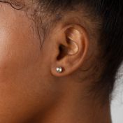 Ball Stud Earrings [sterling silver]