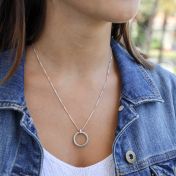 Sweet Gesture Name Necklace [Sterling Silver]