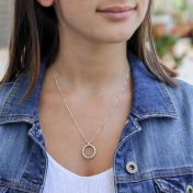 Sweet Gesture Name Necklace [Sterling Silver]