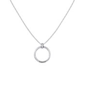 Sweet Gesture Name Necklace [Sterling Silver]
