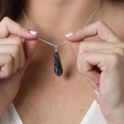 Lifelines Agate Necklace [Sterling Silver]