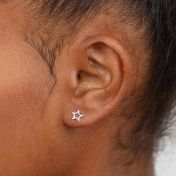 My Star Stud Earrings [Sterling Silver]