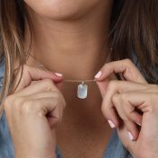 Classic Tag Necklace [Sterling Silver]