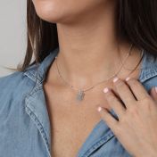 Classic Tag Necklace [Sterling Silver]