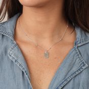 Classic Tag Necklace [Sterling Silver]