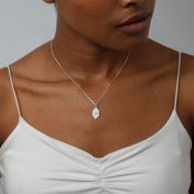 Sun Goddess Hexagon Necklace [Sterling Silver]