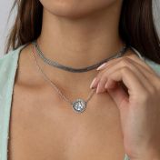 Hidden Treasure Coin Necklace [Sterling Silver]