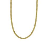 Madison Herringbone Necklace [18k gold plated]