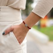 Hera Evil Eye Adjustable Bracelet