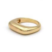 Thin Solid Dome Ring