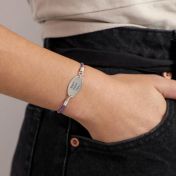 Cherished Touch Date Bracelet - Silver Plated