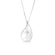 Threads Of Life Map Necklace