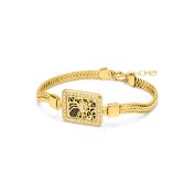 Treasured Spot Map Bracelet with Diamonds [18K Gold Vermeil]