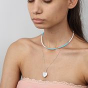 Skyline Colors Necklace - Sterling Silver