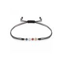 Black String Wristband