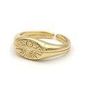 gold plated over brass