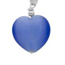 blue crystal pendant