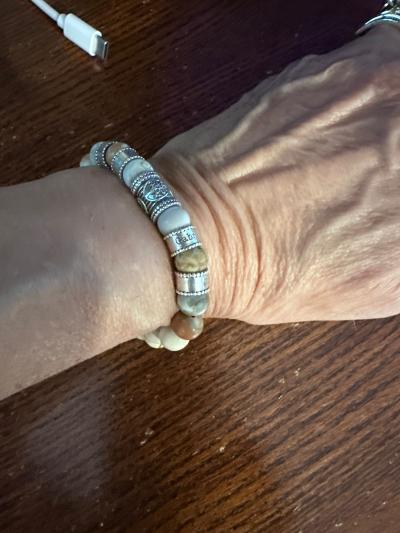 Family Tree Women Name Bracelet With Lapis Lazuli Stones [Sterling Silver]