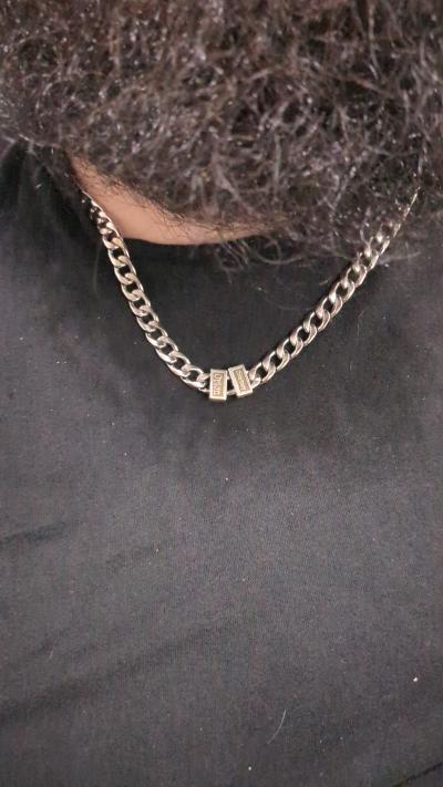 Cuban Link Chain With Names [Gold Plated]