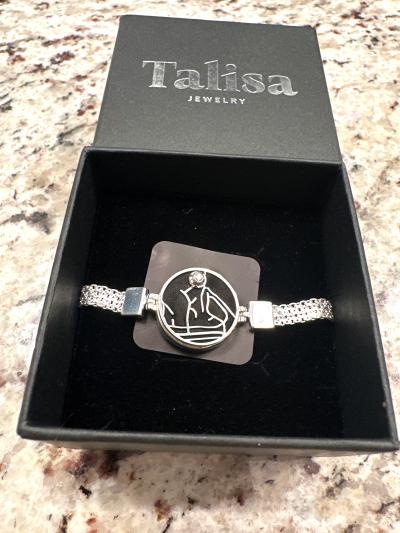 Talisa Silhouette Map Bracelet [18K Gold Vermeil]