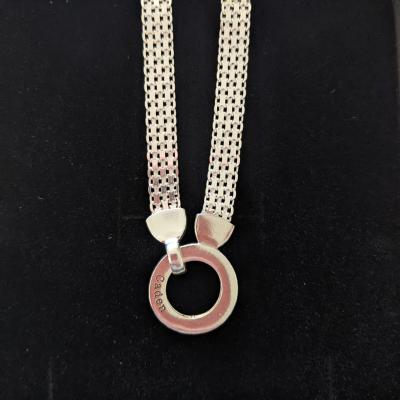 Family Circle Name Necklace [Sterling Silver]