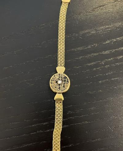 Talisa Silhouette Map Bracelet [18K Gold Vermeil]