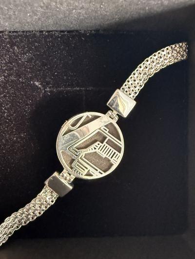 Talisa Silhouette Map Bracelet [18K Gold Vermeil]