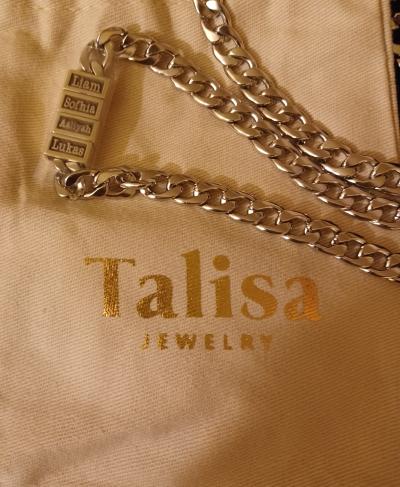 Personalized Cuban Chain with Nano Bible [18K Gold Plated]
