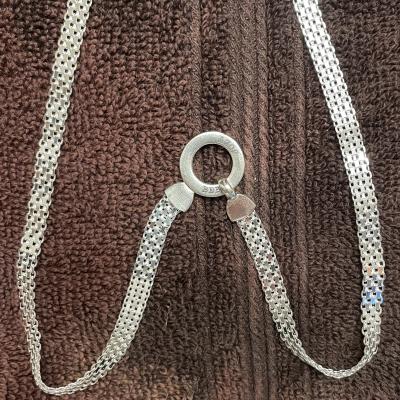 Family Circle Name Necklace [Sterling Silver]