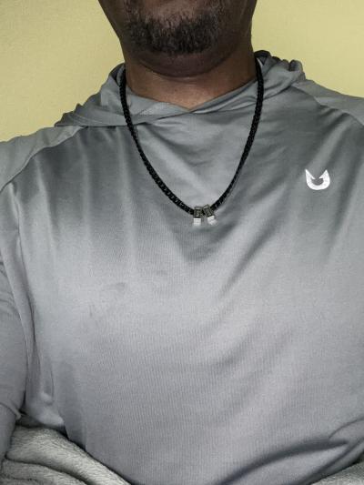 Infinity Dark Cuban Link Chain With Names [18K Gold Vermeil] - 6MM