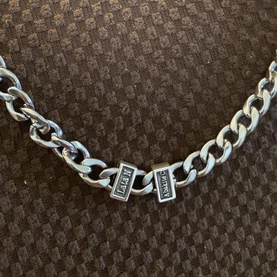 Cuban Link Chain With Names [Gold Plated]